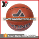 YONO factory wholesale basketball training equipment colorful size 2 3 5 6 7 custom rubber basketball for basketball training