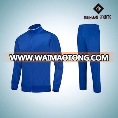 2017 latest design 100% Polyester Sports Tracksuits For Mens Running Tracksuit