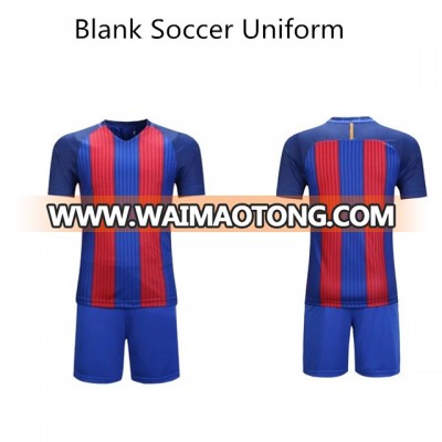 2018 Latest Design Team Sets Customized Jersey Top Quality Soccer Football Jersey Football Uniform