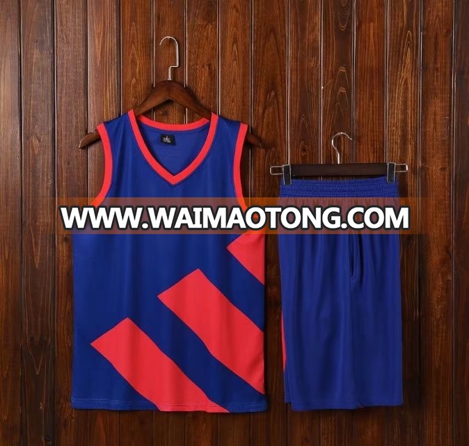 New Wholesale Man Sport Shirt Basketball Jersey Custom Print Basketball Wear 100% Polyester